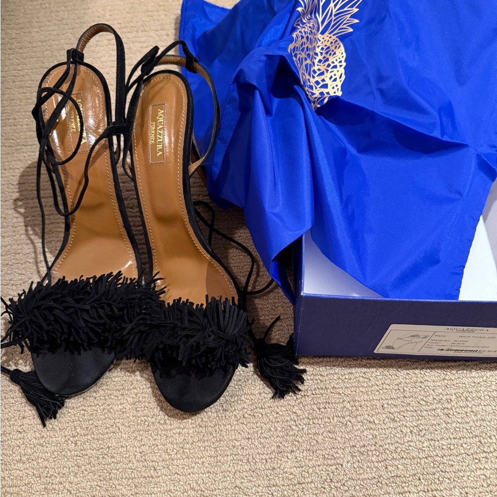 Aquazzura Wild Thing Sandals - Picture 9 of 9